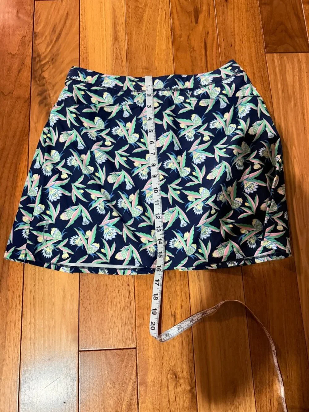 RLX Ralph Lauren Floral Golf Skort Women's Size S Navy Performance Skirt NWT